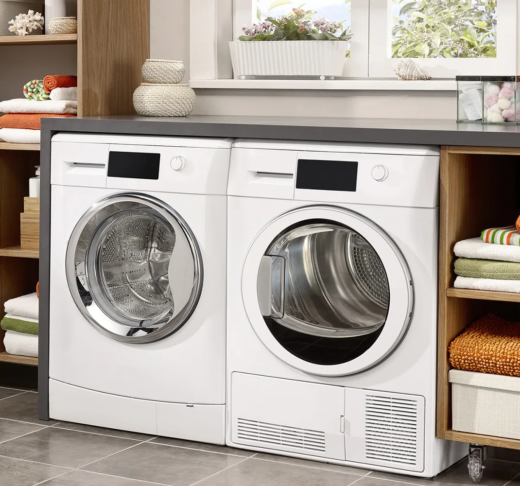 washer and dryer